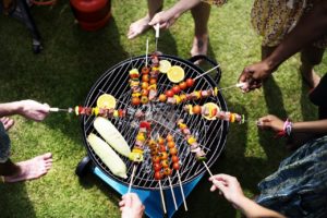 Neighborhood barbecue.