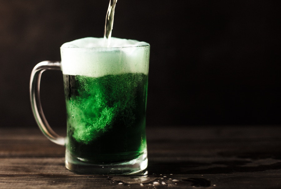 Green beer at spring festivals around the Panhandle
